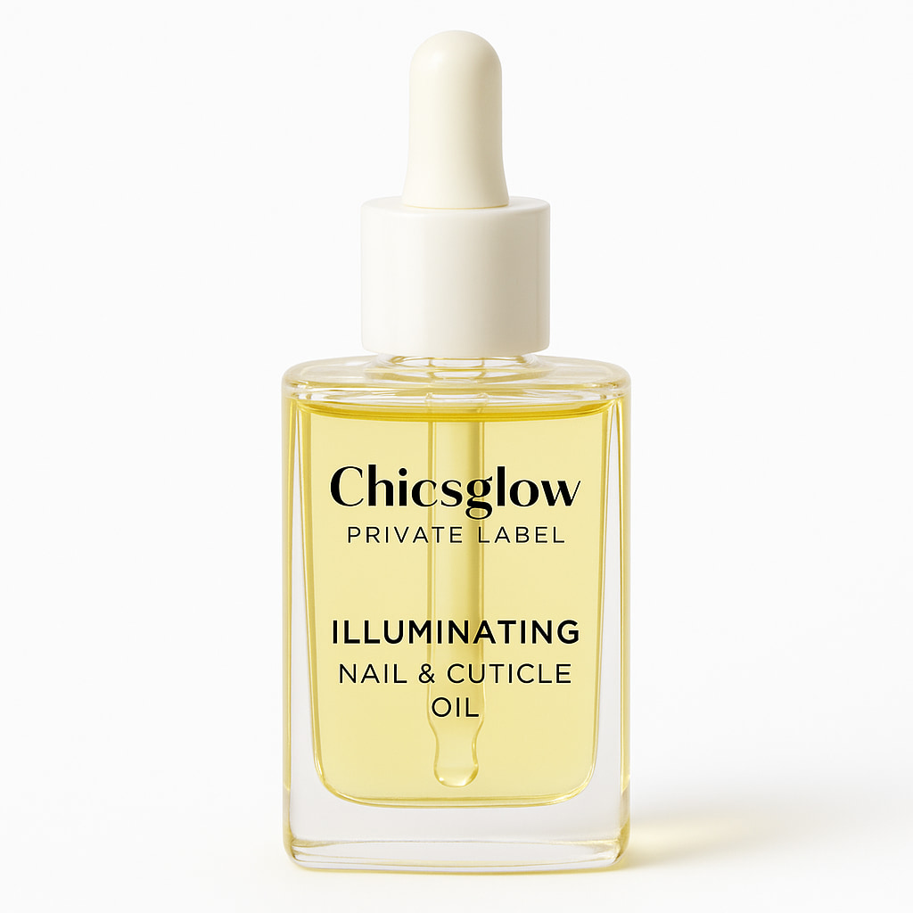 Chicsglow Private Label Illuminating Nail & Cuticle Oil (1)